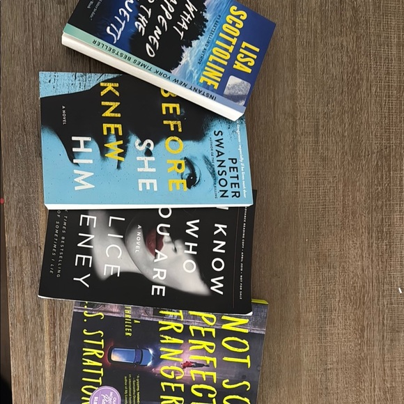 Thriller Mystery Book Bundle – 4 Suspenseful Reads - Picture 1 of 5